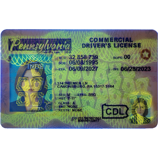 Pennsylvania (PA) CDL